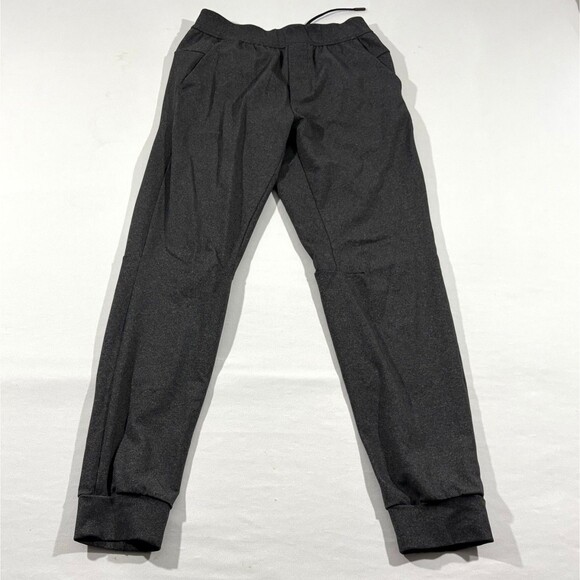 Lululemon Intent Joggers Mens Heathered Gray Sweatpants Drawstring Sz S Gym - Picture 1 of 10